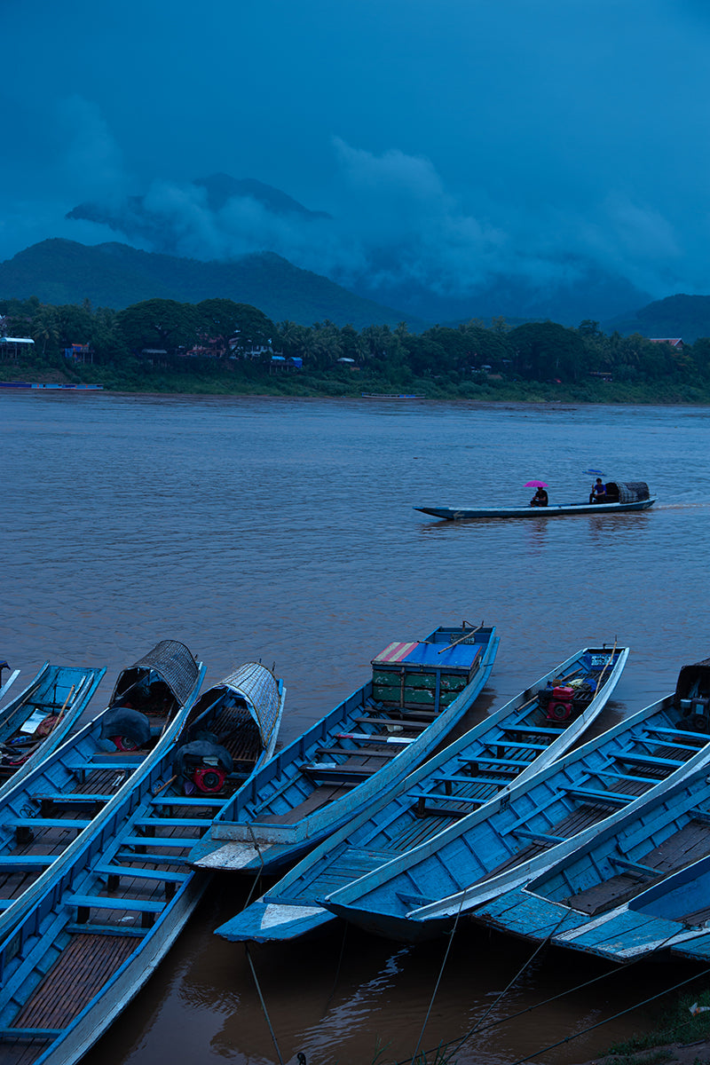 The Mekong River, Luang Prabang, Laos, 2013