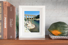 Load image into Gallery viewer, Custom Frame Pont du Gard, Gard, France, 2015
